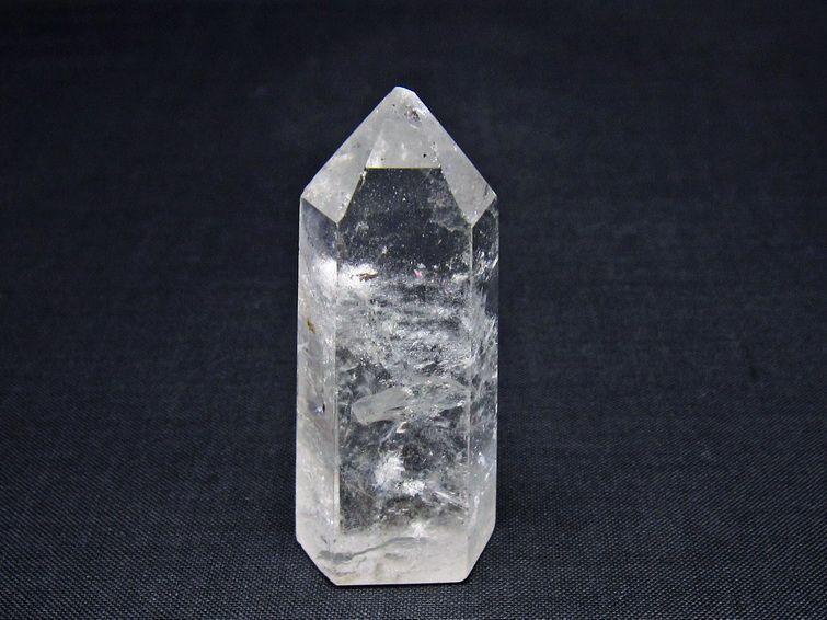 水晶 六角柱 ポイント 置物 一点物 142-10960