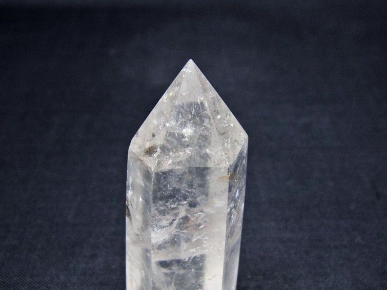 水晶 六角柱 ポイント 置物 一点物 142-10962