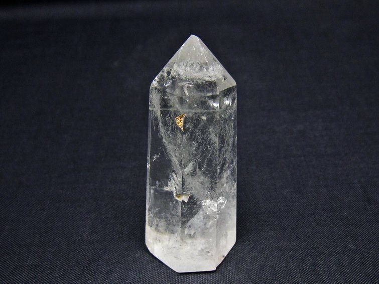 水晶 六角柱 ポイント 置物 一点物 142-10963