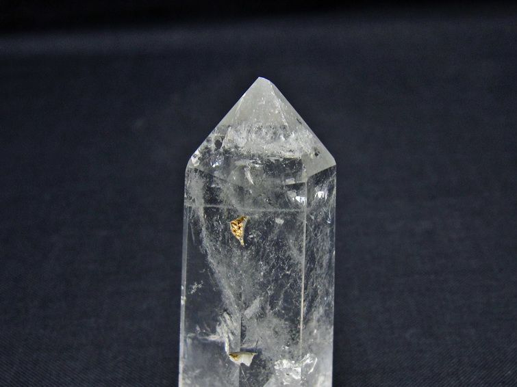 水晶 六角柱 ポイント 置物 一点物 142-10963