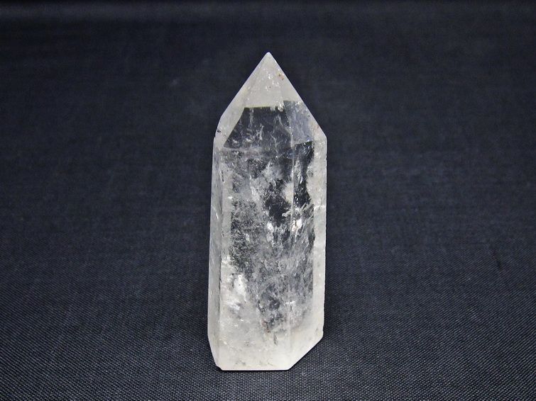 水晶 六角柱 ポイント 置物 一点物 142-10964