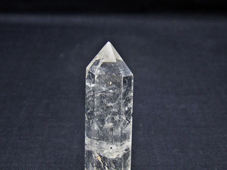 水晶 六角柱 ポイント 置物 一点物 142-10965