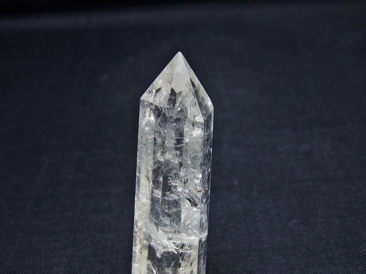 水晶 六角柱 ポイント 置物 一点物 142-10965