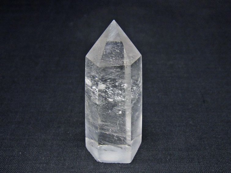 水晶 六角柱 ポイント 置物 一点物 142-10968