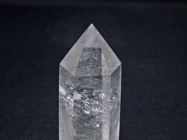 水晶 六角柱 ポイント 置物 一点物 142-10968