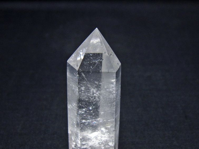 水晶 六角柱 ポイント 置物 一点物 142-10969