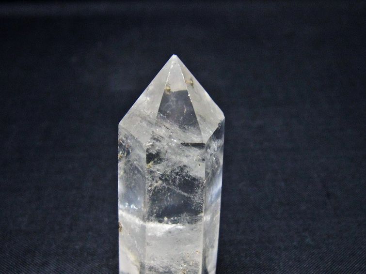 水晶 六角柱 ポイント 置物 一点物 142-10973
