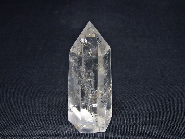 水晶 六角柱 ポイント 置物 一点物 142-10974