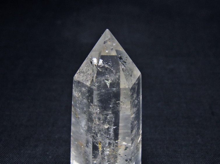 水晶 六角柱 ポイント 置物 一点物 142-10974