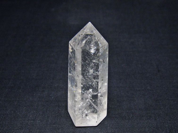 水晶 六角柱 ポイント 置物 一点物 142-10975