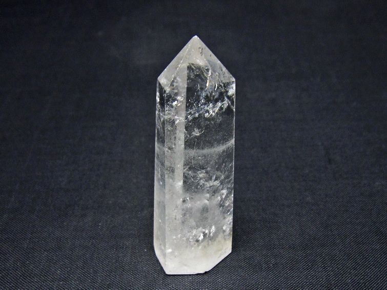 水晶 六角柱 ポイント 置物 一点物 142-10977