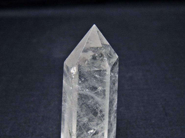 水晶 六角柱 ポイント 置物 一点物 142-10978