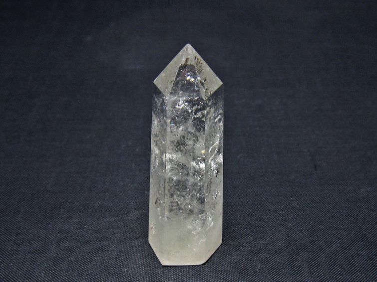 水晶 六角柱 ポイント 置物 一点物 142-10979