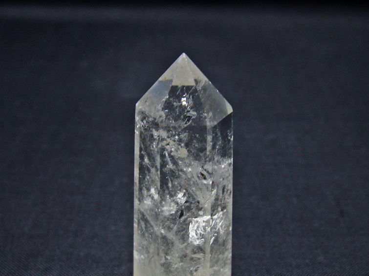 水晶 六角柱 ポイント 置物 一点物 142-10979