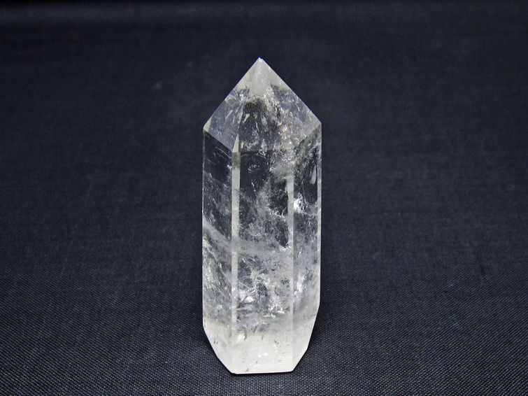 水晶 六角柱 ポイント 置物 一点物 142-10980