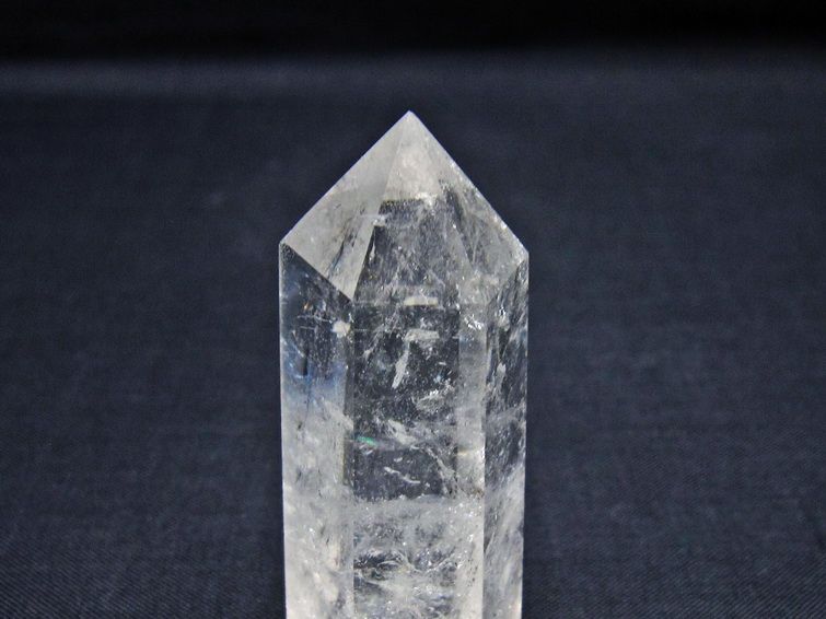 水晶 六角柱 ポイント 置物 一点物 142-10980