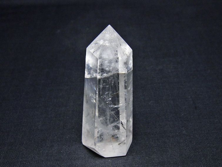 水晶 六角柱 ポイント 置物 一点物 142-10981