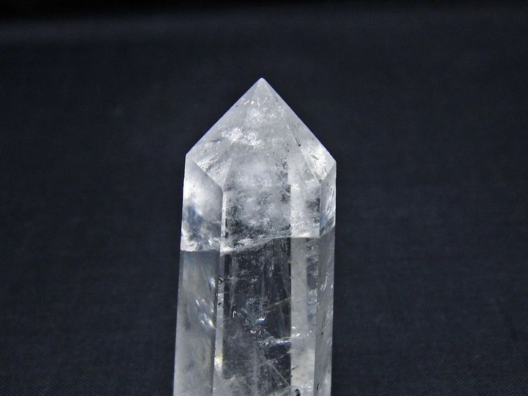 水晶 六角柱 ポイント 置物 一点物 142-10981