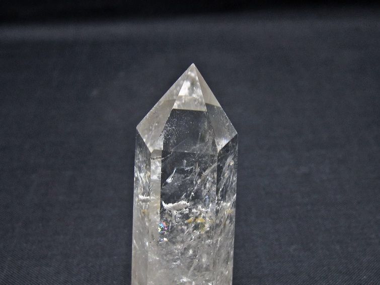 水晶 六角柱 ポイント 置物 一点物 142-10982