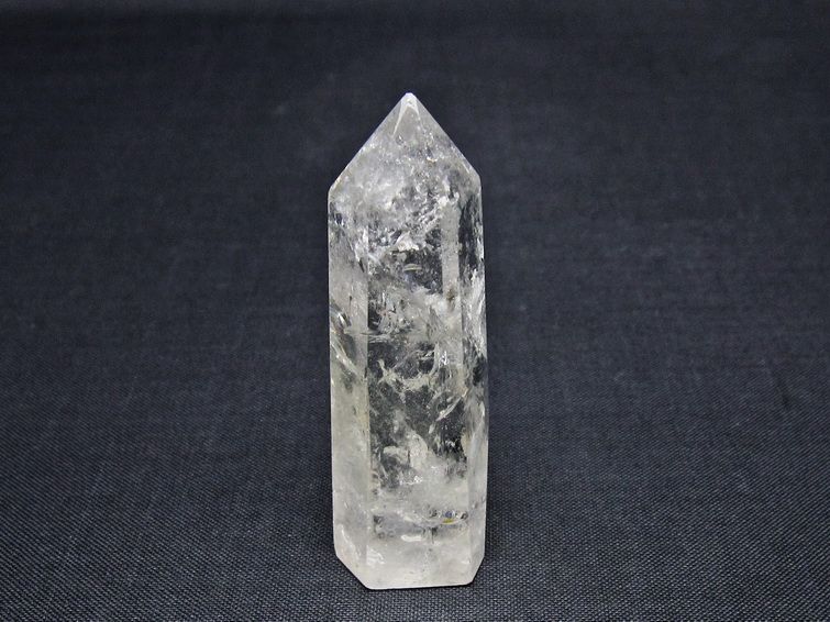 水晶 六角柱 ポイント 置物 一点物 142-10984
