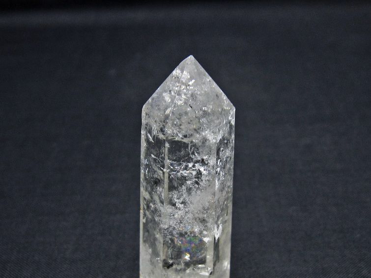 水晶 六角柱 ポイント 置物 一点物 142-10984
