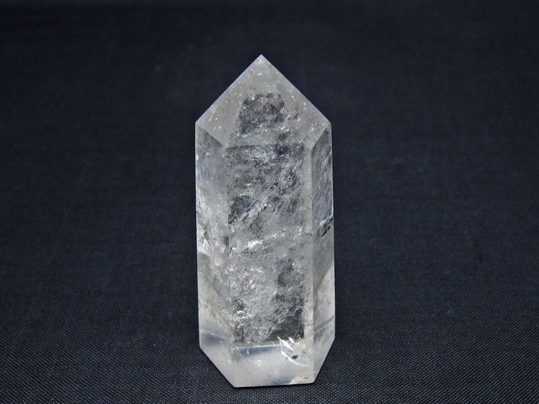 水晶 六角柱 ポイント 置物 一点物 142-10985