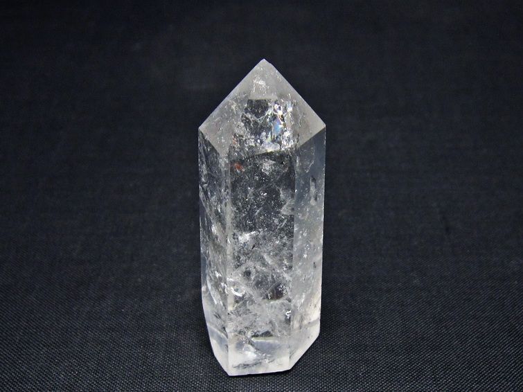 水晶 六角柱 ポイント 置物 一点物 142-10986