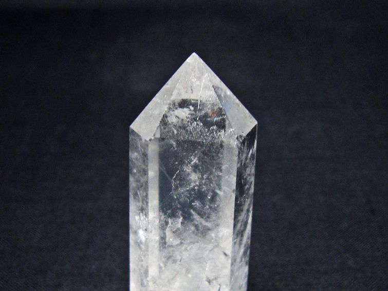 水晶 六角柱 ポイント 置物 一点物 142-10986