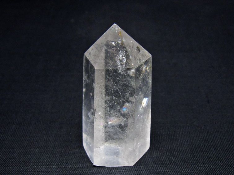 水晶 六角柱 ポイント 置物 一点物 142-10987