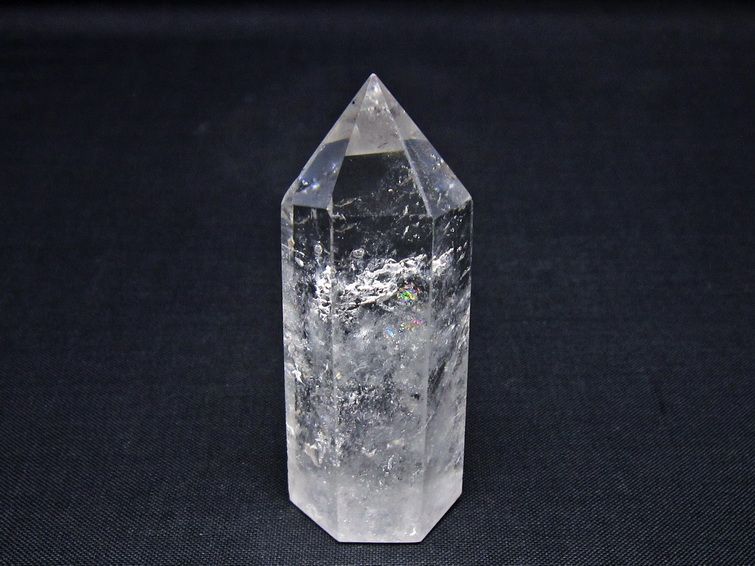 水晶 六角柱 ポイント 置物 一点物 142-10988