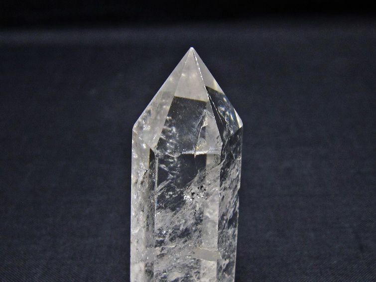 水晶 六角柱 ポイント 置物 一点物 142-10988