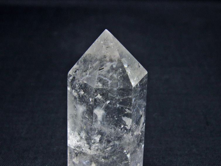 水晶 六角柱 ポイント 置物 一点物 142-10989