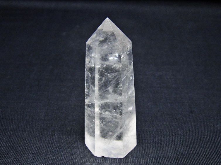 水晶 六角柱 ポイント 置物 一点物 142-10990