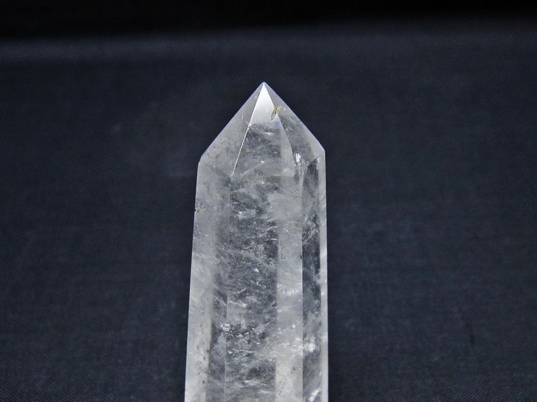 水晶 六角柱 ポイント 置物 一点物 142-10990