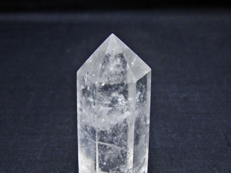 水晶 六角柱 ポイント 置物 一点物 142-10991