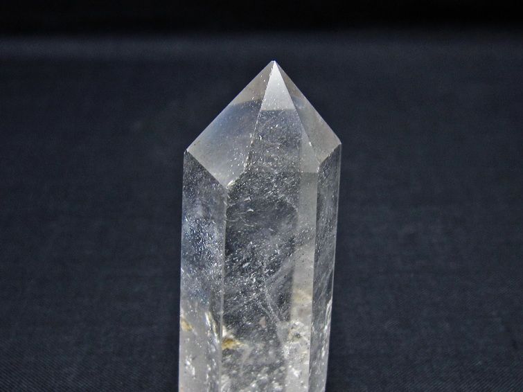 水晶 六角柱 ポイント 置物 一点物 142-10992