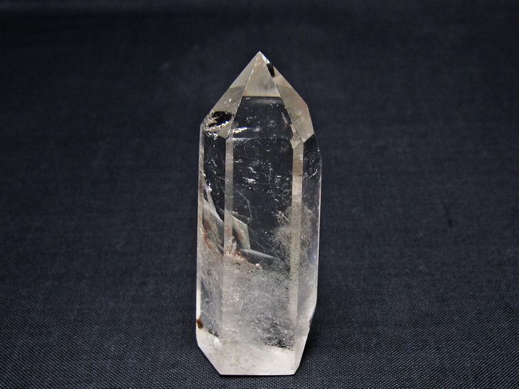 水晶 六角柱 ポイント 置物 一点物 142-10995