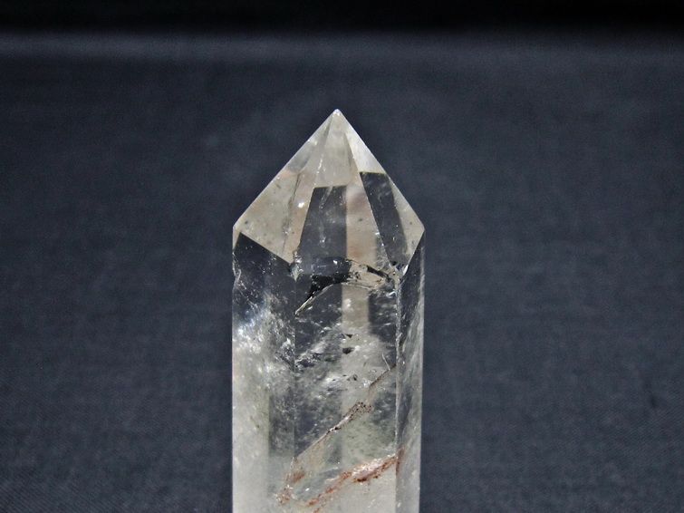 水晶 六角柱 ポイント 置物 一点物 142-10995