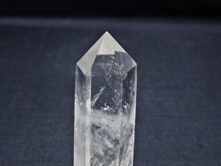 水晶 六角柱 ポイント 置物 一点物 142-10996
