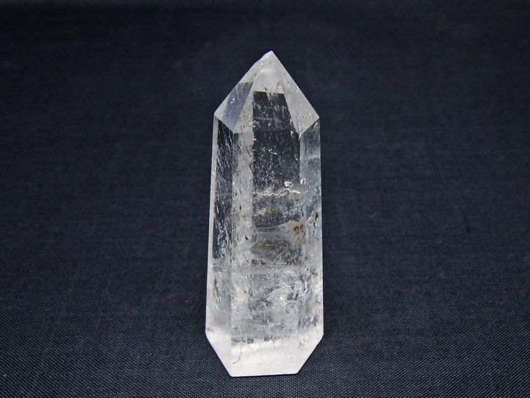 水晶 六角柱 ポイント 置物 一点物 142-10997