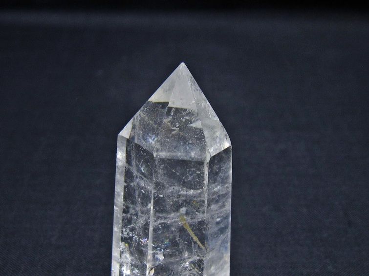 水晶 六角柱 ポイント 置物 一点物 142-10998