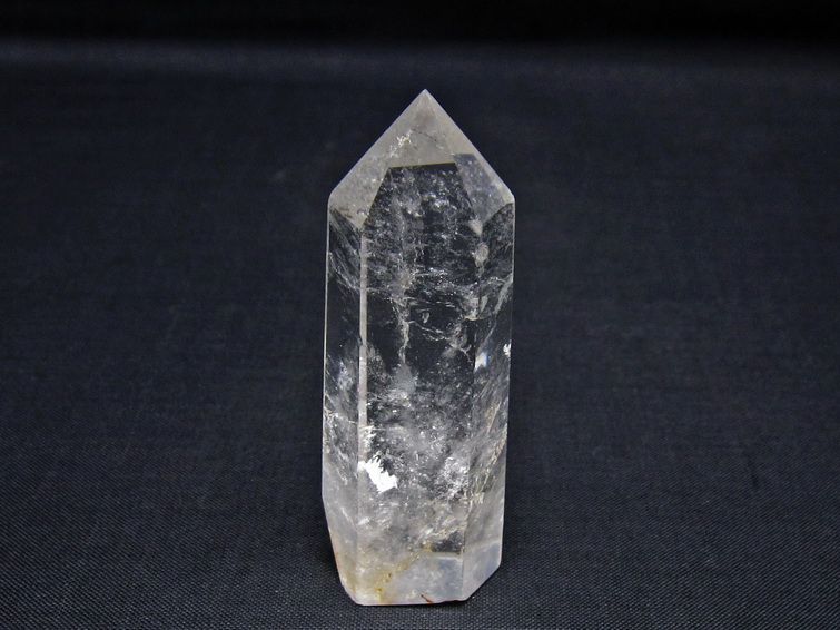 水晶 六角柱 ポイント 置物 一点物 142-11000
