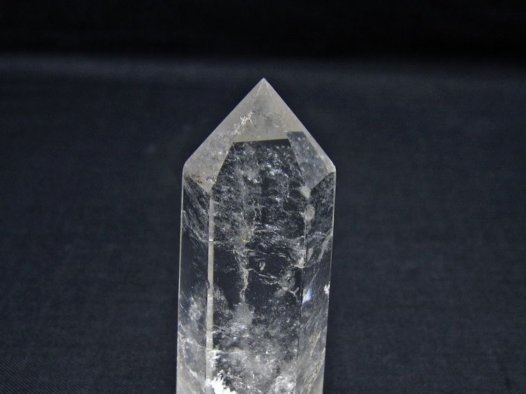 水晶 六角柱 ポイント 置物 一点物 142-11000