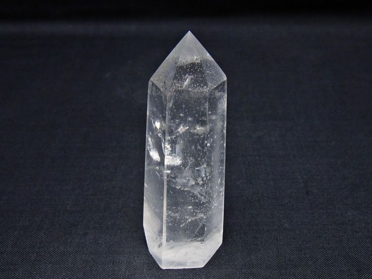 水晶 六角柱 ポイント 置物 一点物 142-11001