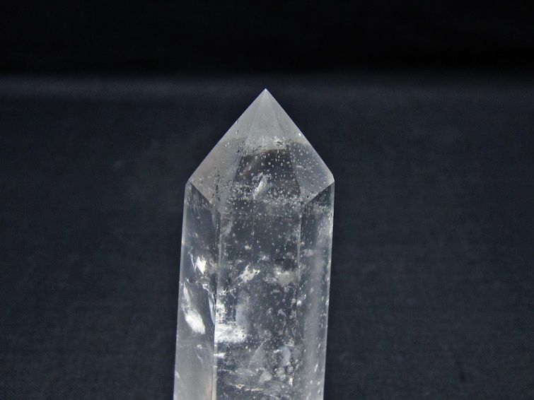水晶 六角柱 ポイント 置物 一点物 142-11001