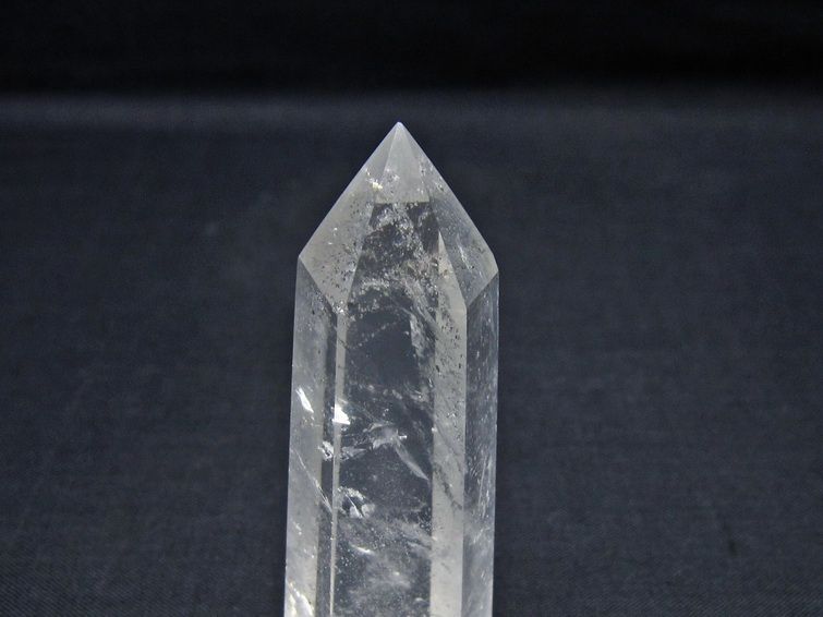 水晶 六角柱 ポイント 置物 一点物 142-11001