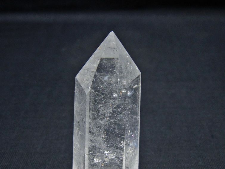 水晶 六角柱 ポイント 置物 一点物 142-11003