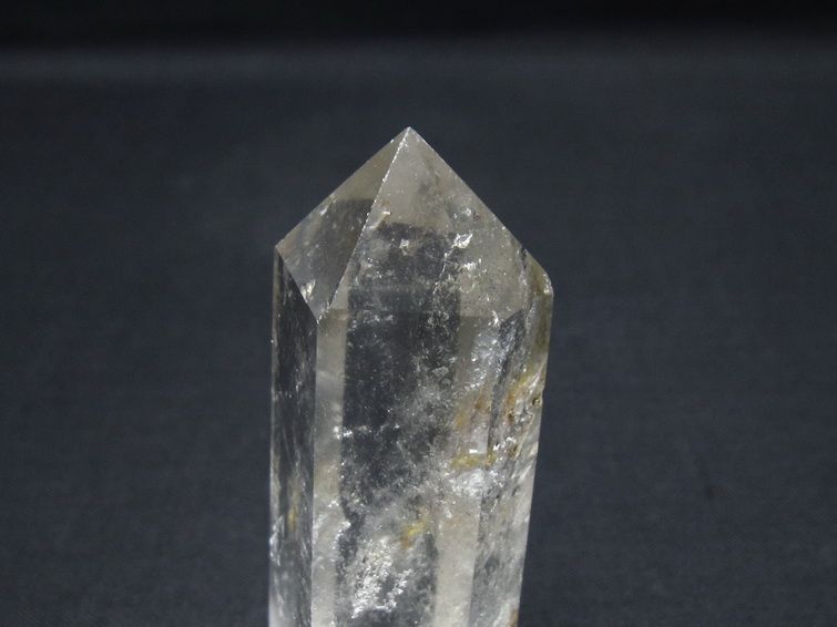 水晶 六角柱 ポイント 置物 一点物 142-11004