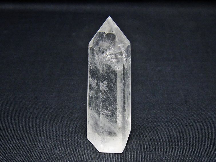水晶 六角柱 ポイント 置物 一点物 142-11005