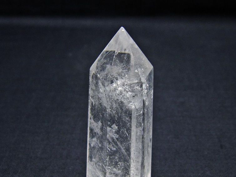 水晶 六角柱 ポイント 置物 一点物 142-11005